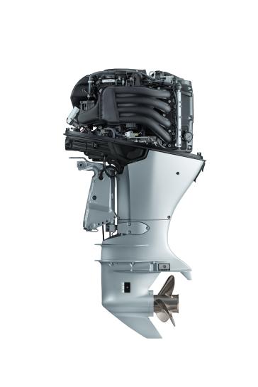 Honda Marine L4 AMS Cutaway-Right