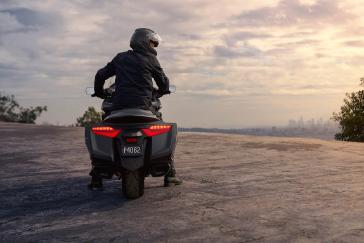 25 Honda Gold Wing Matte Black Metallic Lifestyle