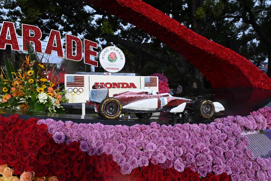 2026 Rose Parade Honda Race Car