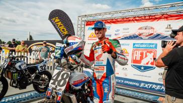 Milestone Flat Track Victory for Honda
