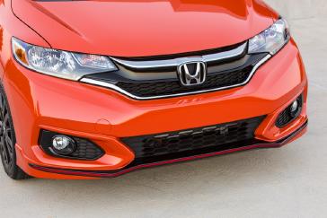 2018 Honda Fit Sport 6MT in Orange Fury