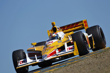 26-28 August, 2011, Sonoma, California USA.Ryan Hunter-Reay.(c)2011, Phillip Abbott.LAT Photo USA