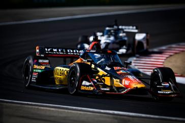 Alex Palou, Felix Rosenqvist second and third in IndyCar season finale qualifying at Laguna Seca