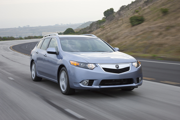 2011 TSX Sport Wagon (silver).