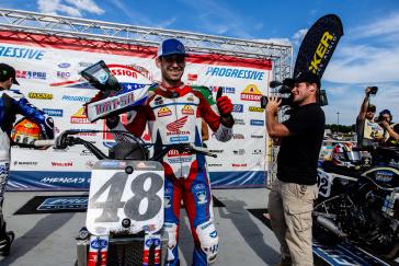 Milestone Flat Track Victory for Honda