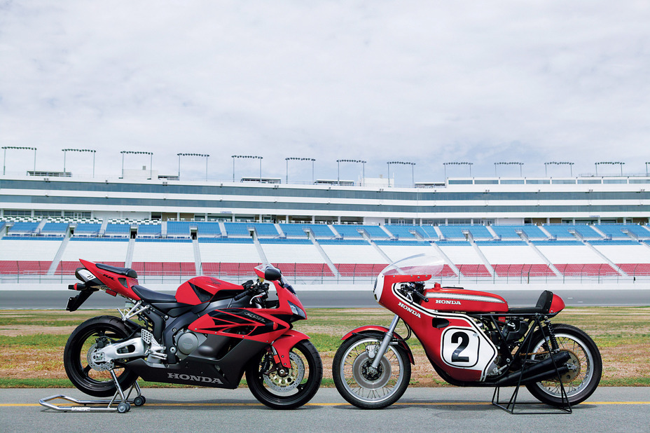 2004 Honda CBR1000RR/1970 Honda CR750