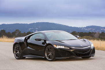 New Acura NSX in Berlina Black