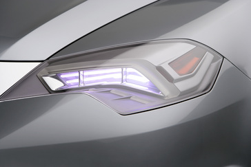 Acura RD-X Concept Headlight.
