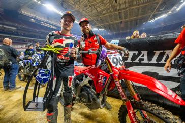 Honda HRC Progressive Controls SMX Playoffs After St. Louis Sweep