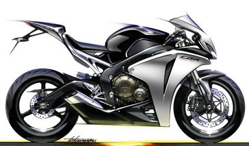 2008 Honda CBR1000RR.