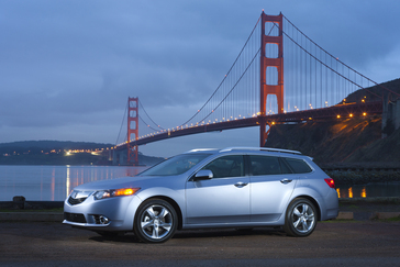 2011 TSX Sport Wagon (silver).