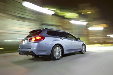 2011 TSX Sport Wagon (silver).