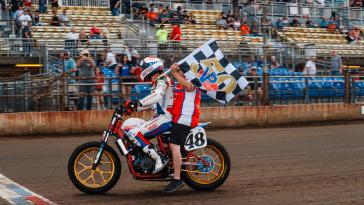 Milestone Flat Track Victory for Honda