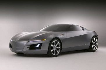 Acura Advanced Sports Car Concept Debuts at 2007 North American International Auto Show.
