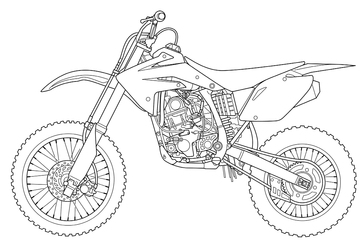 2007 Honda CRF150R.
