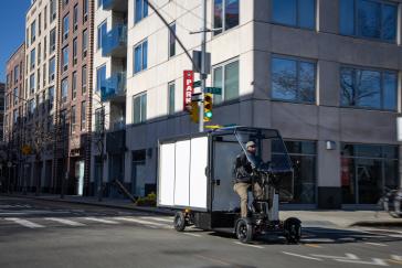 The Fastport eQuad prototype has undergone pilot testing in New York City.