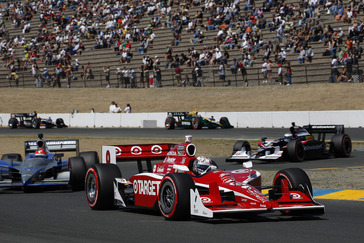 26-28 August, 2011, Sonoma, California USA.Scott Dixon.(c)2011, Michael L. Levitt.LAT Photo USA