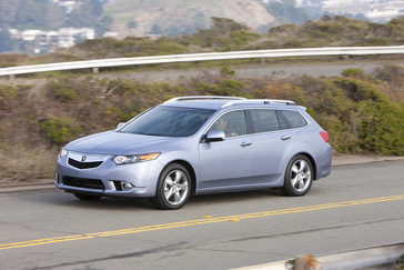2011 TSX Sport Wagon (silver).