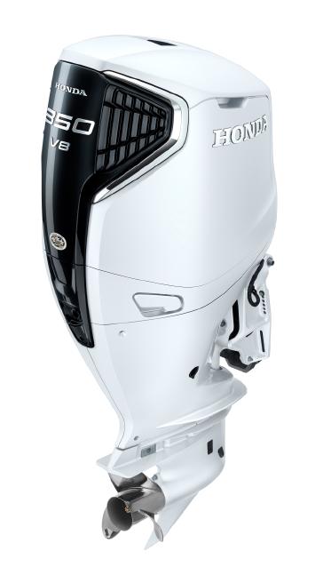 Honda Marine announced today that the Honda BF350, the company’s all-new, high-power outboard and the first Honda V8 engine available commercially, has secured three industry awards for innovative technology and design.