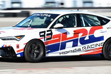 Prior to the 2024 Formula 1 Las Vegas Grand Prix, Honda, HRC and Acura gathered a collection of hybrid hero machines including the Acura ARX-06, Indycar, the Indycar hybrid-powered CR-V Hybrid Racer and the production Honda Civic Hybrid to celebrate the performance of Honda’s hybrid Power Unit (PU) technology as an important pillar of Honda’s automotive electrification strategy.