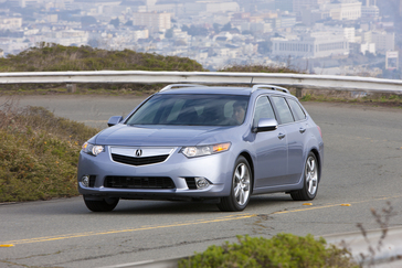 2011 TSX Sport Wagon (silver).