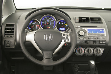 2007 Honda Fit interior.
