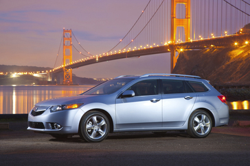 2011 TSX Sport Wagon (silver).