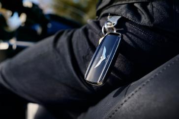 25 Honda Gold Wing Matte Black Metallic Location Detail