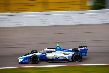 #18: Rinus VeeKay, Dale Coyne Racing Honda