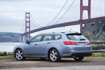 2011 TSX Sport Wagon (silver).