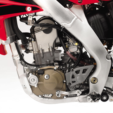 2004 Honda CRF250R engine.
