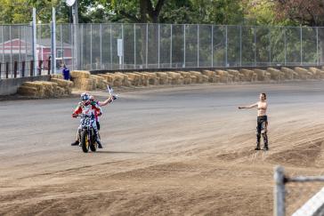 Milestone Flat Track Victory for Honda