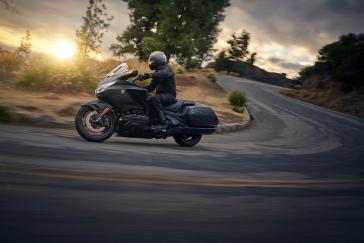 25 Honda Gold Wing Matte Black Metallic Action