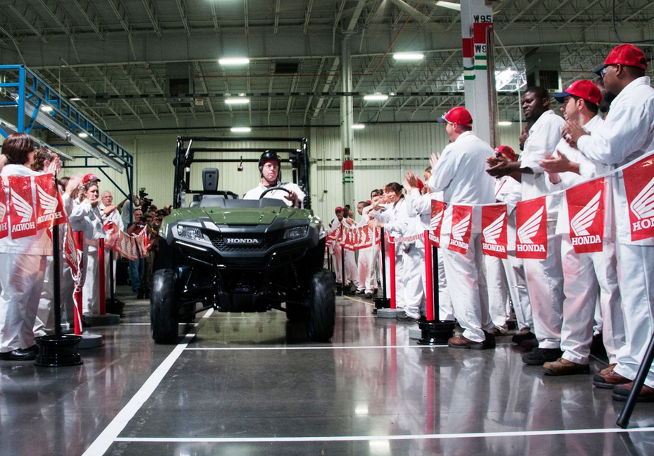 Honda of South Carolina Begins Production of Pioneer™ SidebySides