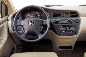 2002 Honda Odyssey interior.
