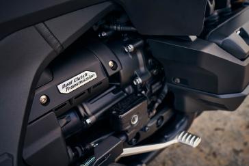 25 Honda Gold Wing Matte Black Metallic Location Detail DCT