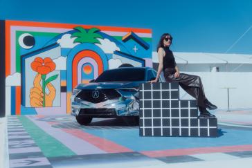 Acura at SCOPE Miami Beach 2024 with Dalkhafine