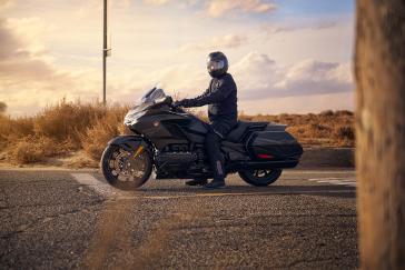 25 Honda Gold Wing Matte Black Metallic Lifestyle