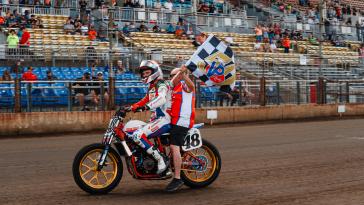 Milestone Flat Track Victory for Honda