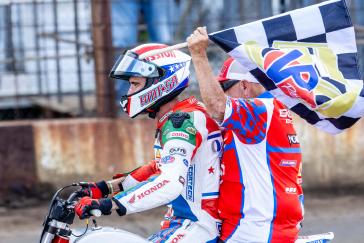 Milestone Flat Track Victory for Honda