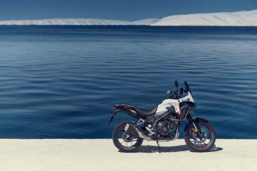 2025 Honda NX500 Pearl White