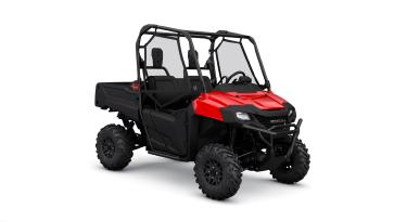 2025 Honda Pioneer 700 Deluxe Hero Red