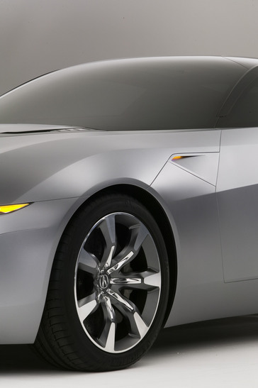 Acura Advanced Sports Car Concept Debuts at 2007 North American International Auto Show.
