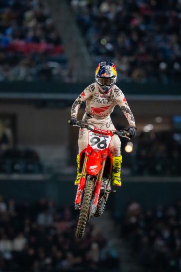 Jett Lawrence Earns His First Win of the Season, at Anaheim 2 SX