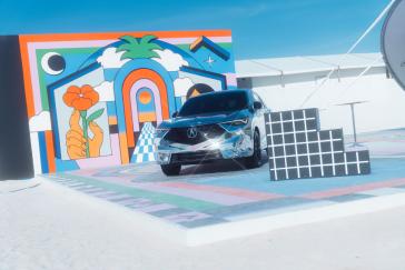 Acura at SCOPE Miami Beach 2024 with Dalkhafine