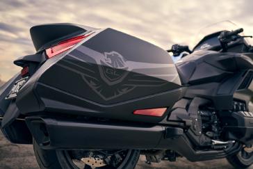 25 Honda Gold Wing Matte Black Metallic Location Detail