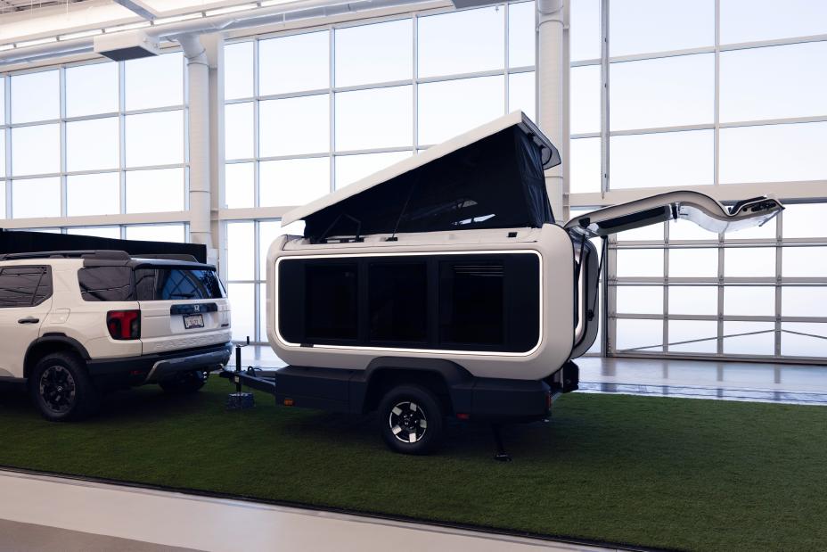 Honda Unveils Base Station Prototype: A Lightweight Towable Travel ...