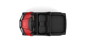 2026 Honda Pioneer 700 Deluxe Hero Red