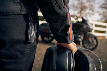 25 Honda Gold Wing Matte Black Metallic Location Detail