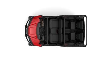 2026 Honda Pioneer 700-4 Hero Red